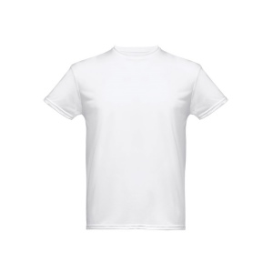 THC NICOSIA WH. T-shirt technique pour homme. Coloris blanc