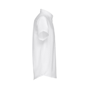 THC LONDON WH. Chemise oxford à manches courtes pour homme. Couleur blanche 5