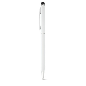 ZOE BK. Stylo à bille en aluminium avec pointe tactile 3