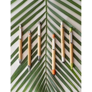 GREENY. Kit stylo bille et porte-mine en bambou 4