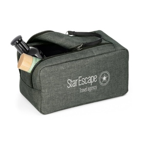 WAYNE. Trousse de toilette en 600D haute densité avec poignée 3