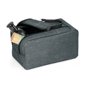 WAYNE. Trousse de toilette en 600D haute densité avec poignée 6