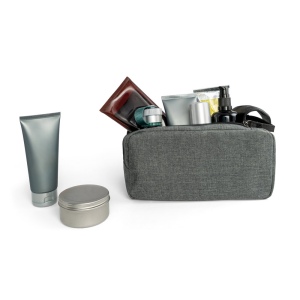 WAYNE. Trousse de toilette en 600D haute densité avec poignée 8