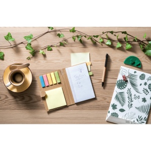COOPER. Carnet de notes adhésif, 6 types de feuilles autocollantes 5