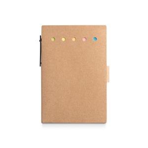 COOPER. Carnet de notes adhésif, 6 types de feuilles autocollantes 6