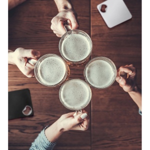 FUNFAYE. Sous-verres avec descapsuleur 5