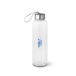 RAISE. Bouteille de sport en verre et acier inoxydable 520 mL 12