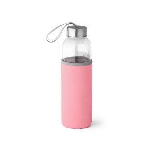 RAISE. Bouteille de sport en verre et acier inoxydable 520 mL 6