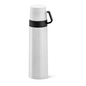 SAFE. Thermos 490mL en acier inox et PP 3