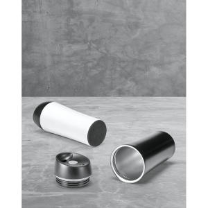 MONARDA. Mug de voyage 470mL en acier inox et PP 5
