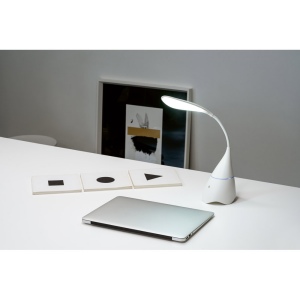 GRAHAME. Lampe de bureau portable avec haut-parleur et autonomie de 5h en ABS recyclé (100 % rABS) 4