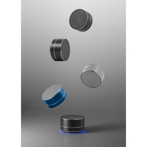 FLOREY. Enceinte portable 3W avec 4h d'autonomie en aluminium recyclé (100 % rAL) et d'ABS (100 % rABS) 6