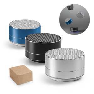 FLOREY. Enceinte portable 3W avec 4h d'autonomie en aluminium recyclé (100 % rAL) et d'ABS (100 % rABS)