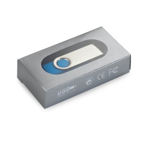 CLAUDIUS 8GB. Clé USB 8GB avec attache en métal 12