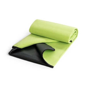 RILEY. Couverture pique-nique en polaire (180 g/m²) avec visière 11