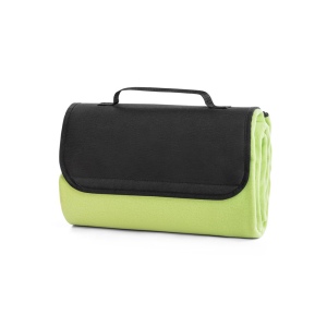 RILEY. Couverture pique-nique en polaire (180 g/m²) avec visière 5