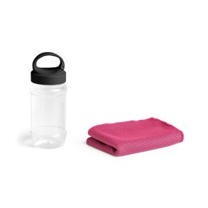 ARTX PLUS. Ensemble de bouteille en PP et PET et serviette de sport en polyamide et polyester 16