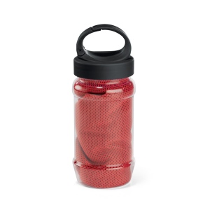 ARTX PLUS. Ensemble de bouteille en PP et PET et serviette de sport en polyamide et polyester 4