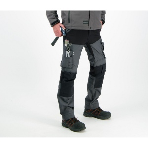Pantalon multi-poches en tissu Ripstop