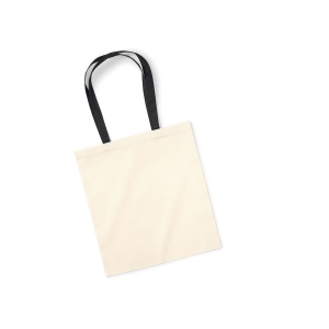 Sac shopping aux anses contrastées 5