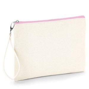 Petite pochette en coton canvas 6