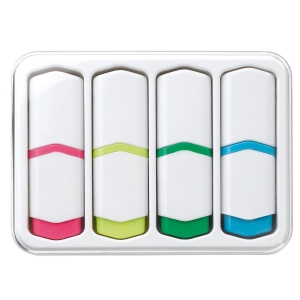 Set de surligneurs de 4 pces 75 mm 3