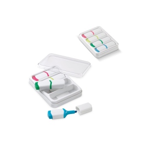 Set de surligneurs de 4 pces 75 mm