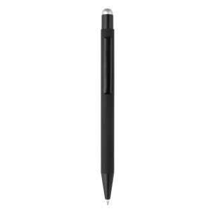 Stylo stylet NEW YORK caoutchouté noir 7