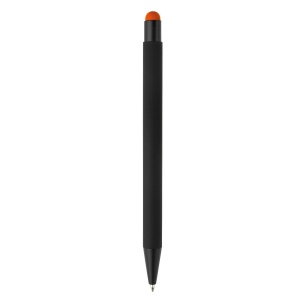 Stylo stylet NEW YORK caoutchouté noir 19