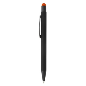 Stylo stylet NEW YORK caoutchouté noir 20