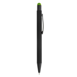 Stylo stylet NEW YORK caoutchouté noir 23