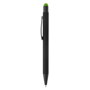 Stylo stylet NEW YORK caoutchouté noir 24
