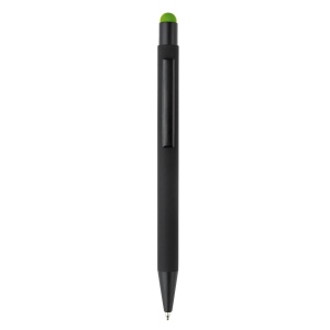 Stylo stylet NEW YORK caoutchouté noir 25