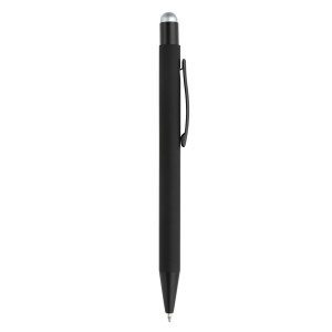 Stylo stylet NEW YORK caoutchouté noir 9