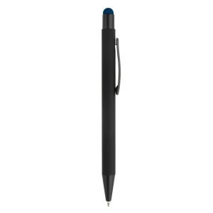 Stylo stylet NEW YORK caoutchouté noir 13