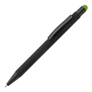 Stylo stylet NEW YORK caoutchouté noir 6