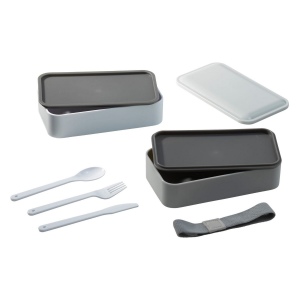 Boîte à bento avec couverts 1250ml 5