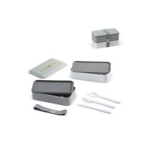 Boîte à bento avec couverts 1250ml
