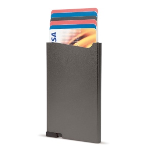 Porte-cartes bancaire en aluminium 18