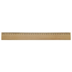 Règle en bois 30cm 2