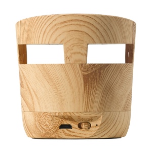 Enceinte 3W et Chargeur sans fil 5W en bois 4