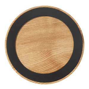 Enceinte 3W et Chargeur sans fil 5W en bois 6