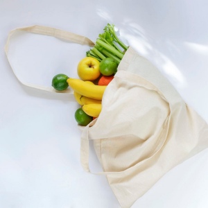 Sac à bandoulière coton 140g/m² 38x42cm 6