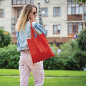 Sac à bandoulière coton 140g/m² 38x42cm 38