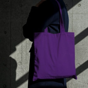 Sac à bandoulière coton 140g/m² 38x42cm 56