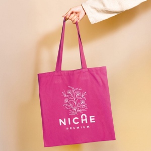 Sac à bandoulière coton 140g/m² 38x42cm 58