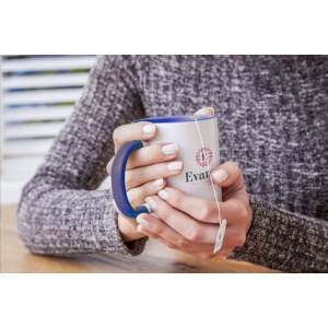 Mug en céramique de haute qualité avec côté intérieur coloré 17