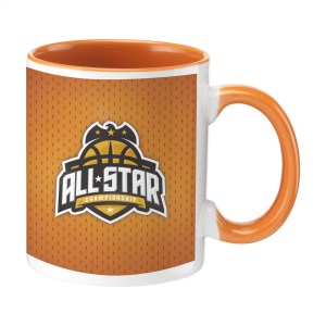 Mug en céramique de haute qualité avec côté intérieur coloré 9