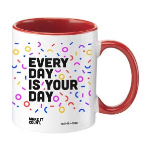 Mug en céramique de haute qualité avec côté intérieur coloré 11