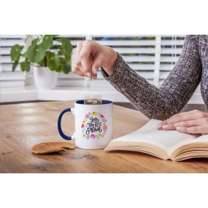 Mug en céramique de haute qualité avec côté intérieur coloré 15